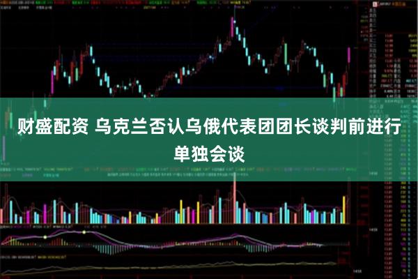 财盛配资 乌克兰否认乌俄代表团团长谈判前进行单独会谈