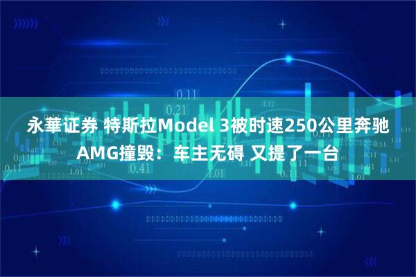 永華证券 特斯拉Model 3被时速250公里奔驰AMG撞毁：车主无碍 又提了一台